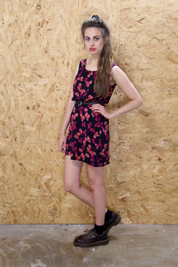 90s Loose Fitting Shift Dress