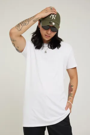 As Colour Tall Tee White