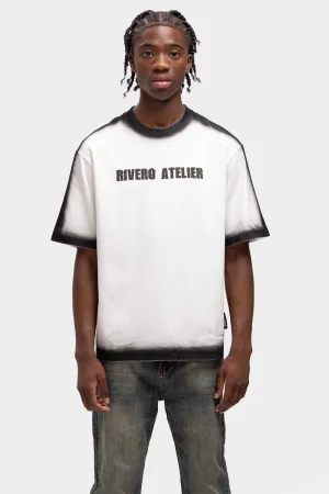 ATELIER SPRAYED T-SHIRT WHITE