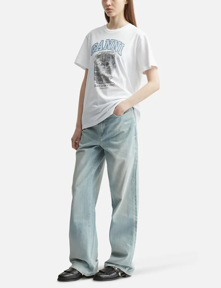 Basic Jersey Kitty Margot Relaxed T-shirt