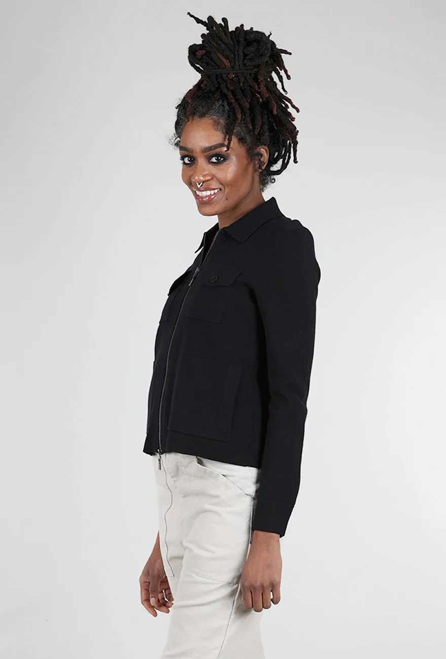 Crop Utility Cardie, Black