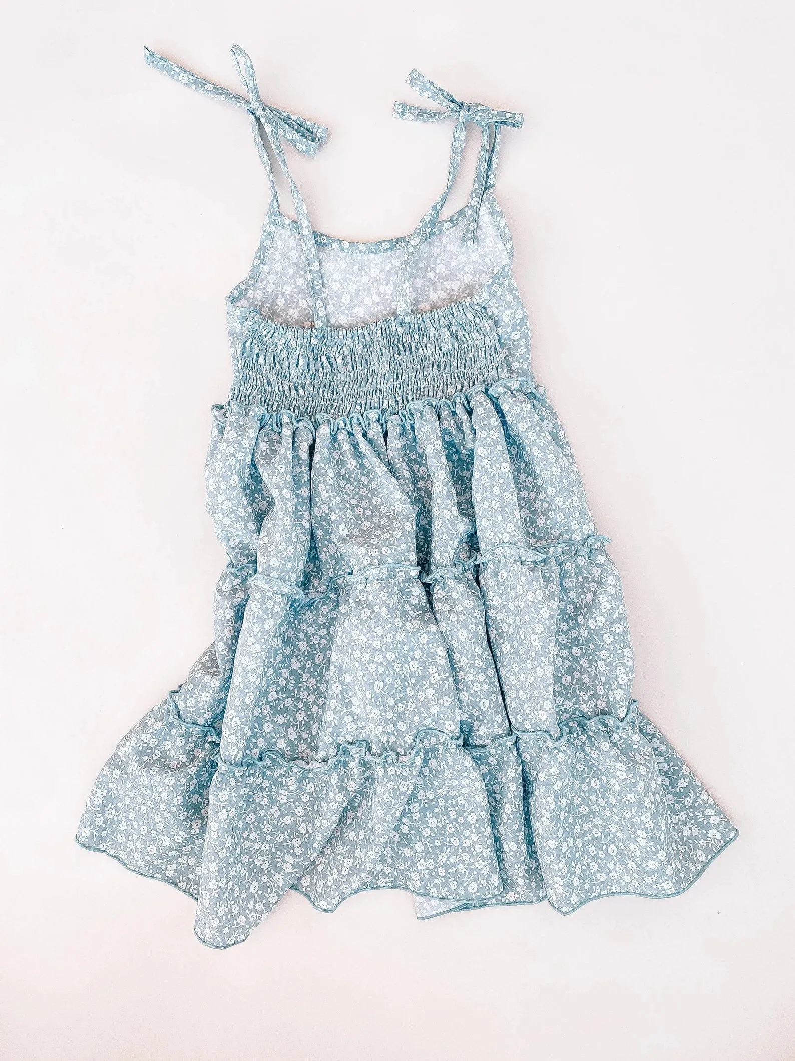 Darling Dusty Blue Mommy and Me Matching Dresses