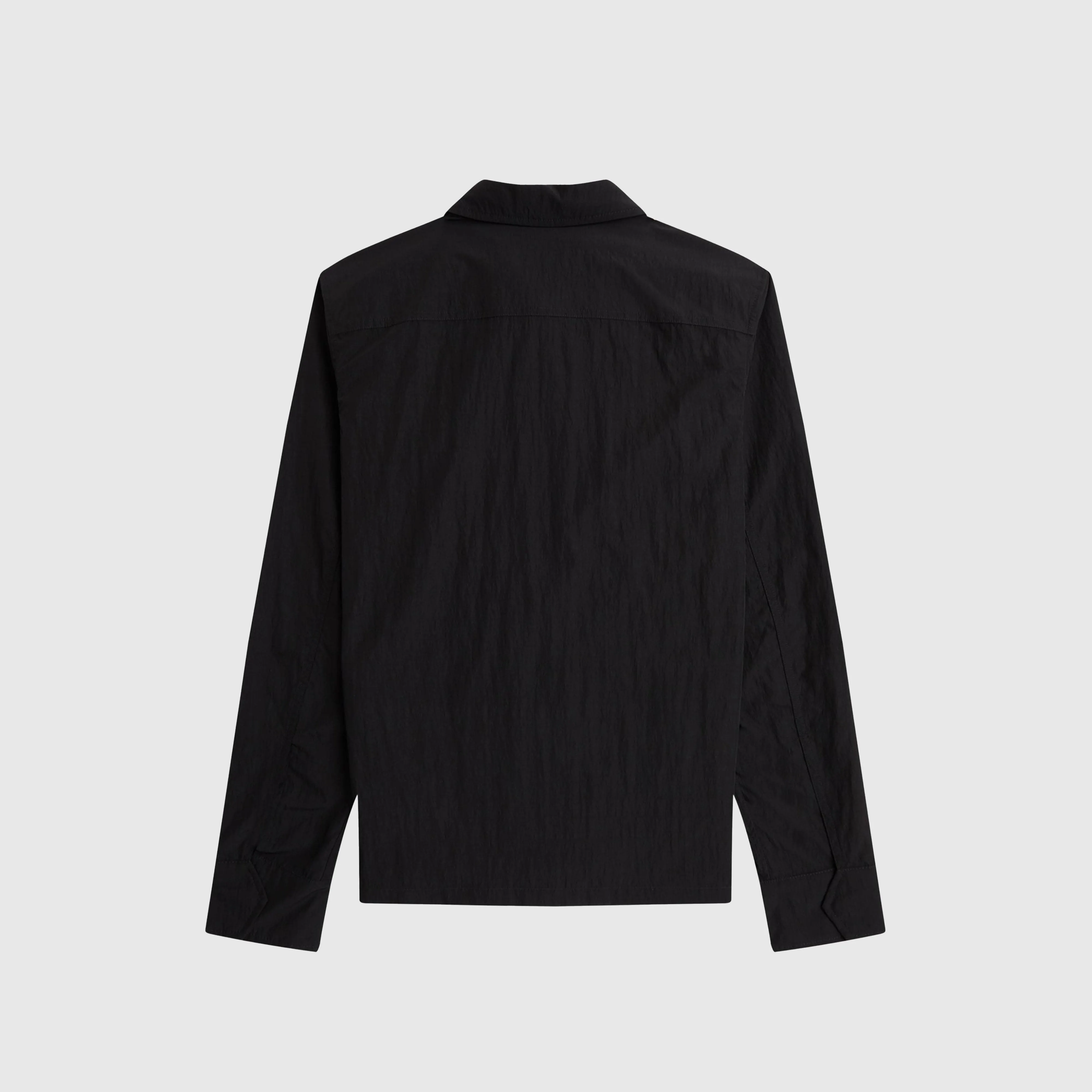 Fred Perry Pocket Overshirt - Black