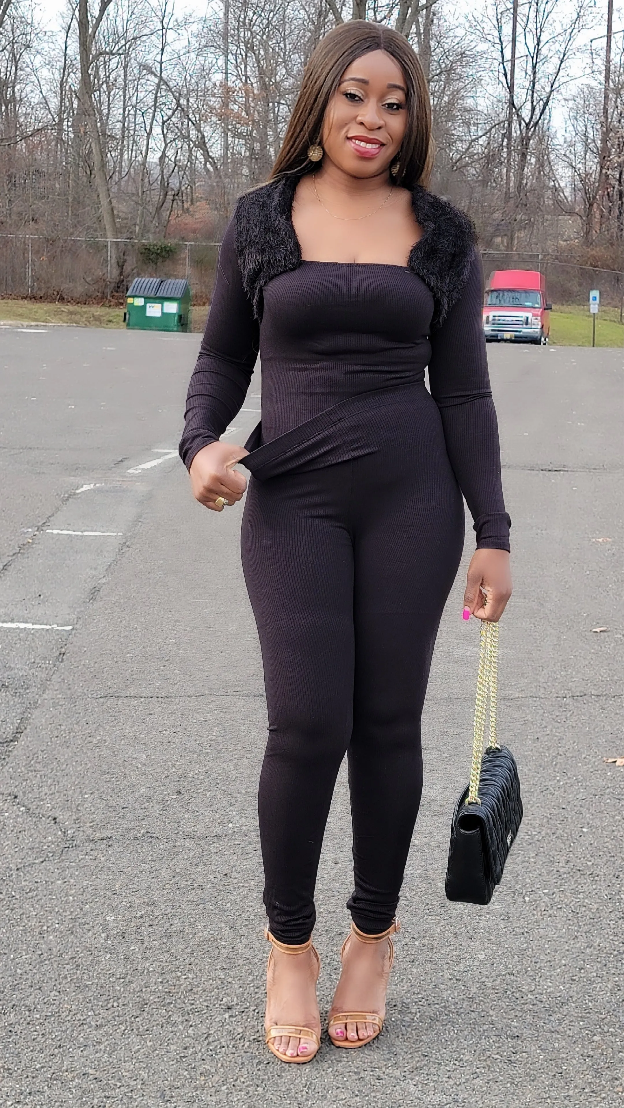 Galaxy Chic 2 Piece Set (Black)