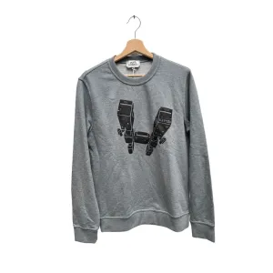 H Grey Sweater  H made from luxurious leather
