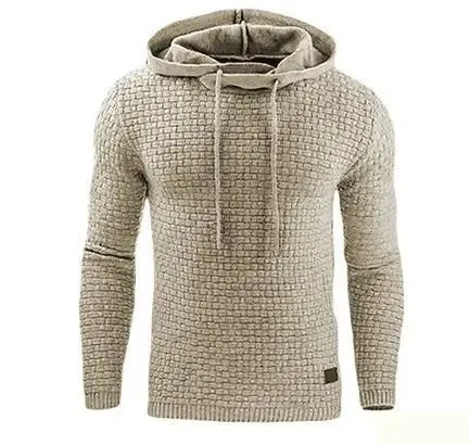 Heren Gebreide Hoodie – Warme Wintertrui, Stijlvolle & Comfortabele Pasvorm