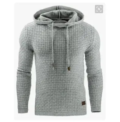 Heren Gebreide Hoodie – Warme Wintertrui, Stijlvolle & Comfortabele Pasvorm