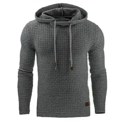 Heren Gebreide Hoodie – Warme Wintertrui, Stijlvolle & Comfortabele Pasvorm
