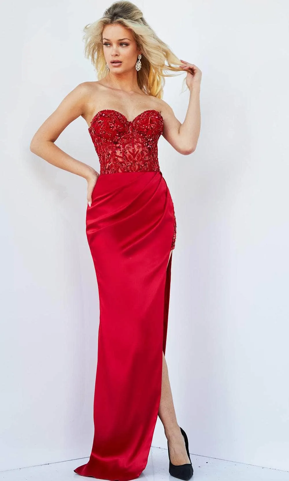 Jovani 22911 - Beaded Prom Dress