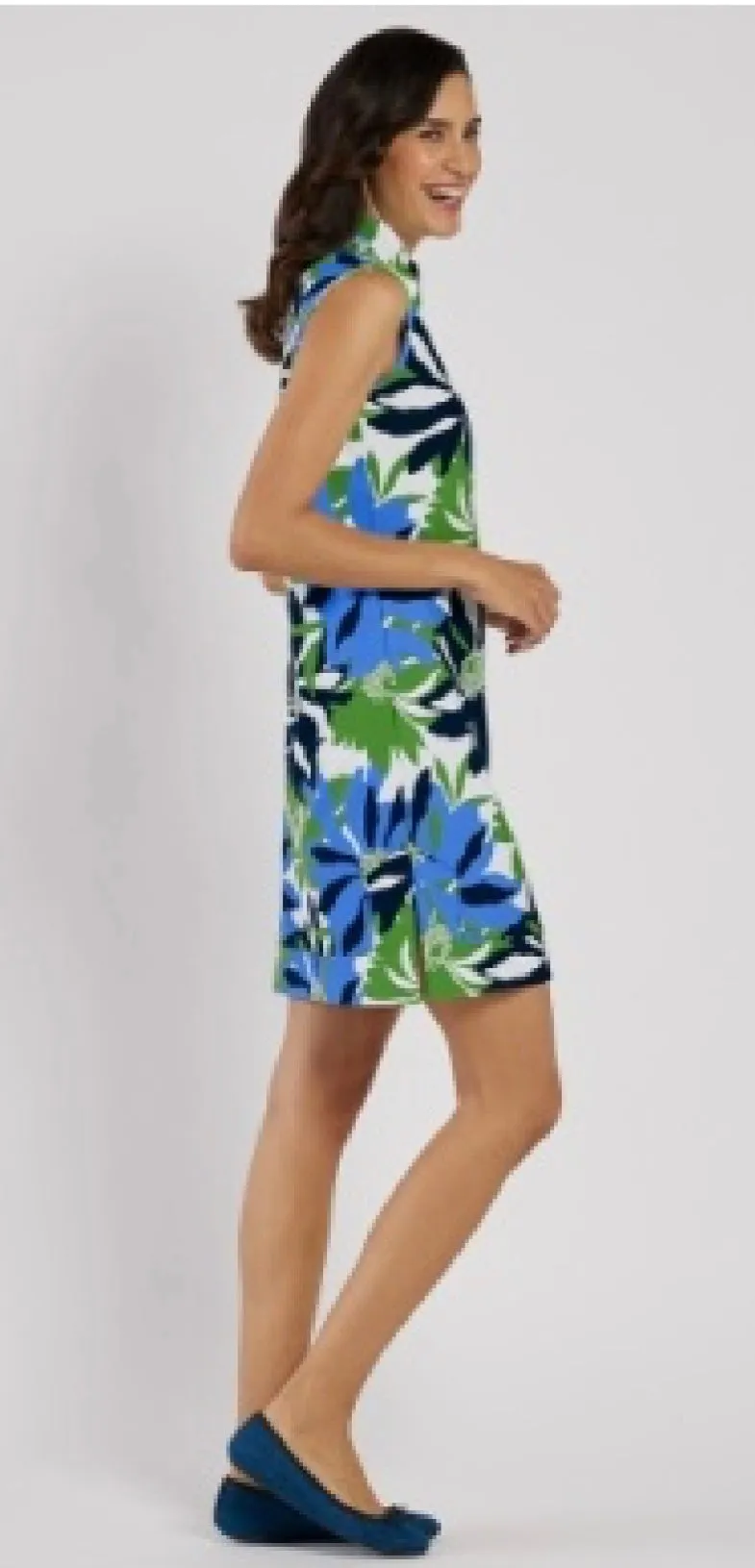 Kristen Dress 101167 Wild Blossom Blue