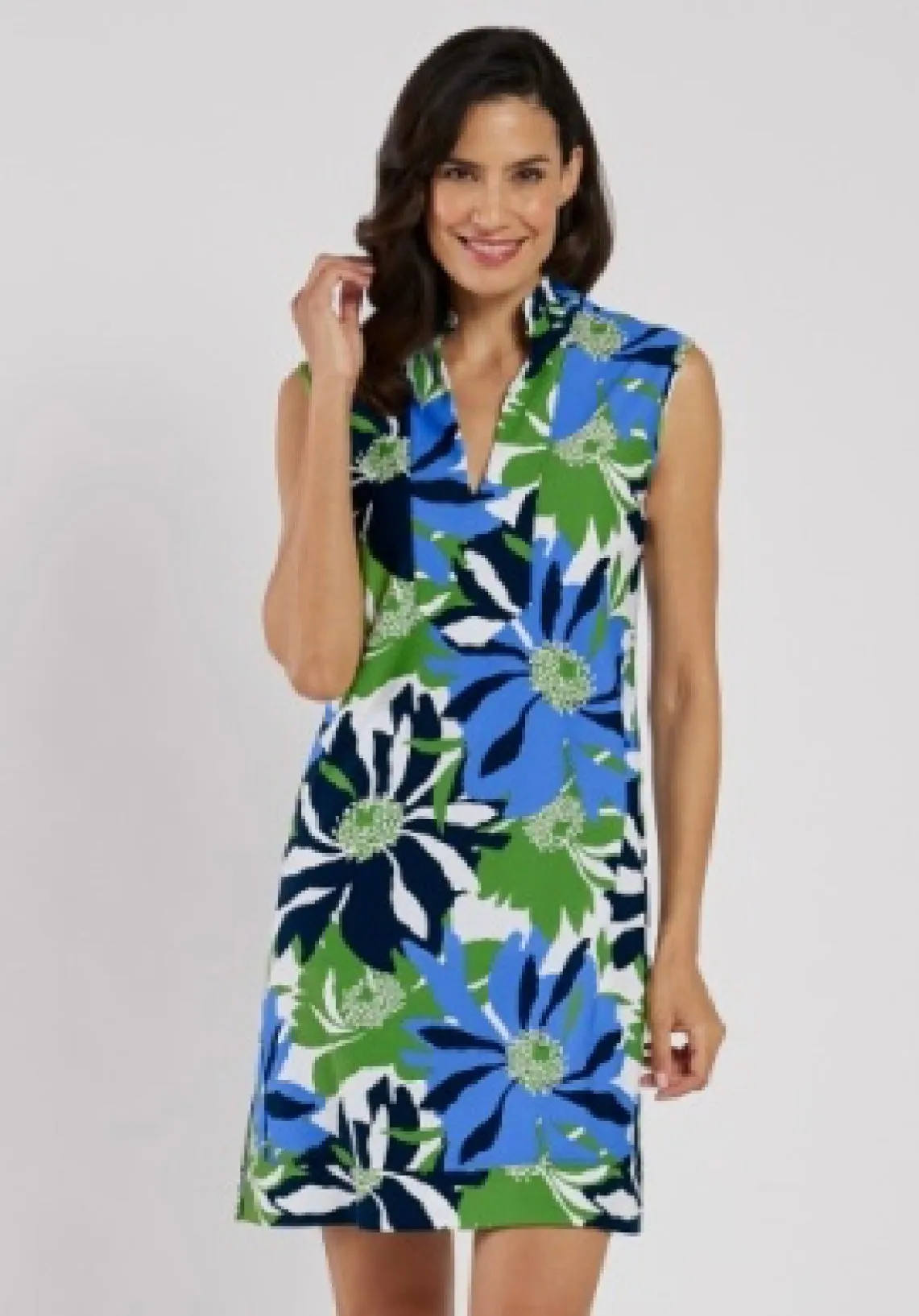 Kristen Dress 101167 Wild Blossom Blue