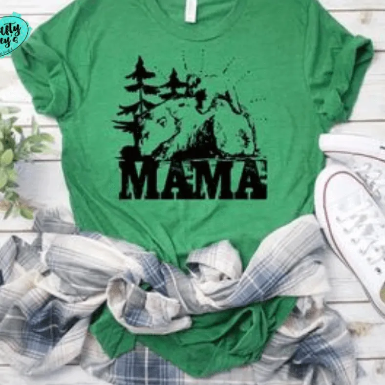Mama Bear Mountain - Women's Unisex T-shirt