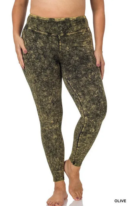 MINERAL Washed LEGGINGS