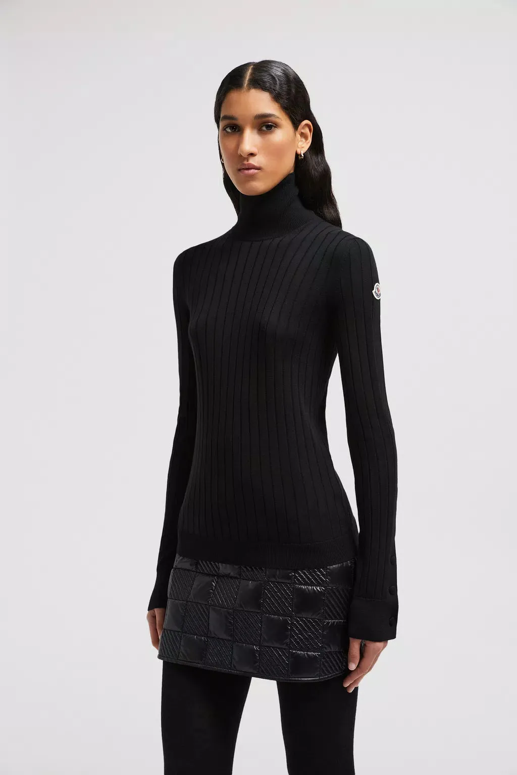 MONCLER PULL TURTLENECK BLACK