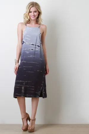 Ombre Tie Dye Dress
