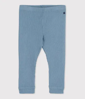Petit Bateau infant ribbed leggings