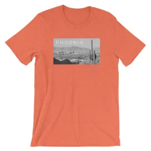 'Phoenix, Arizona' unisex short-sleeved shirt (19 colors)