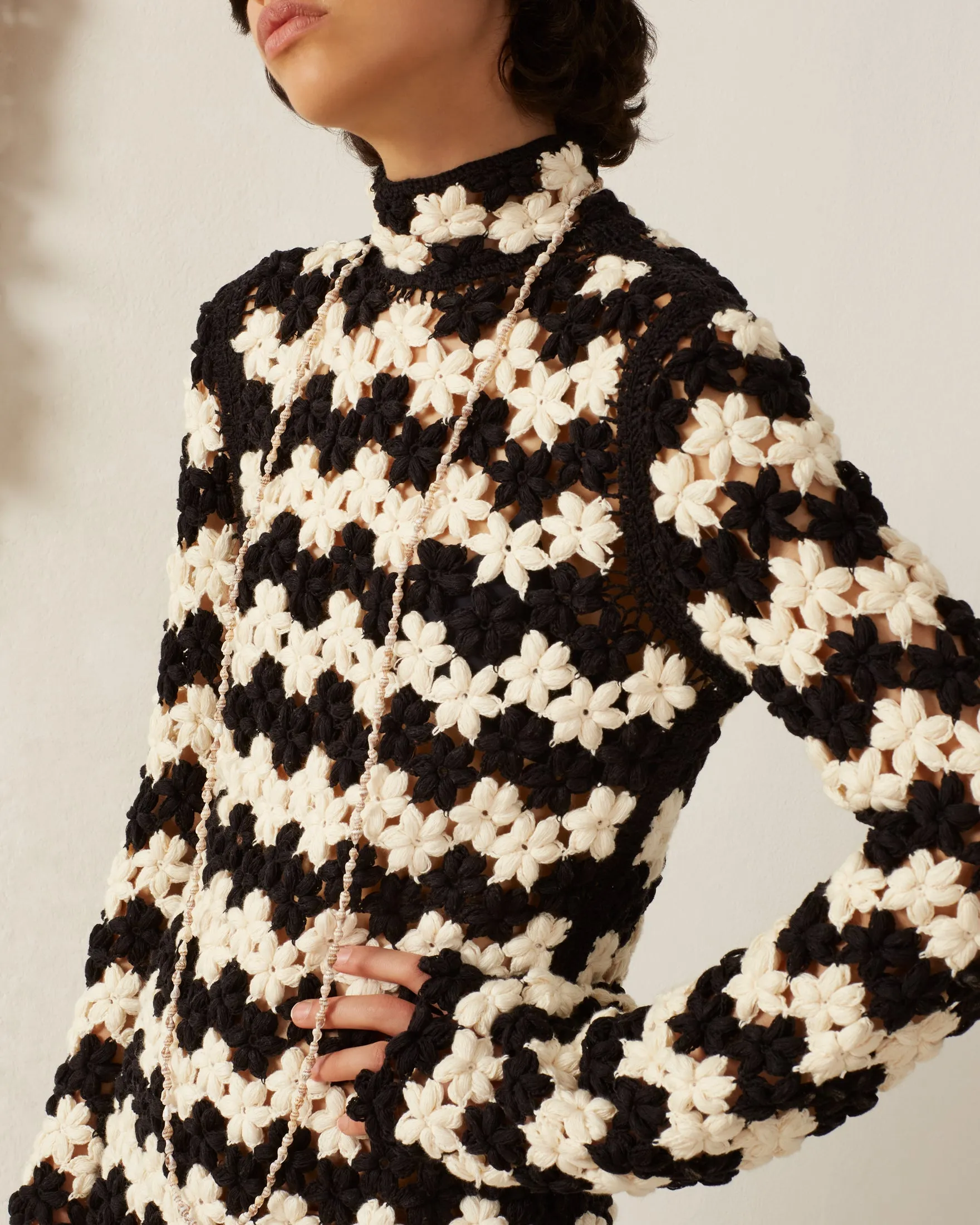 Romy Mariner Crochet Dress