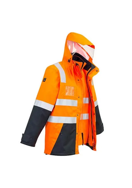 Syzmik Mens Hi Vis Lightweight Waterproof Vest (ZV358)