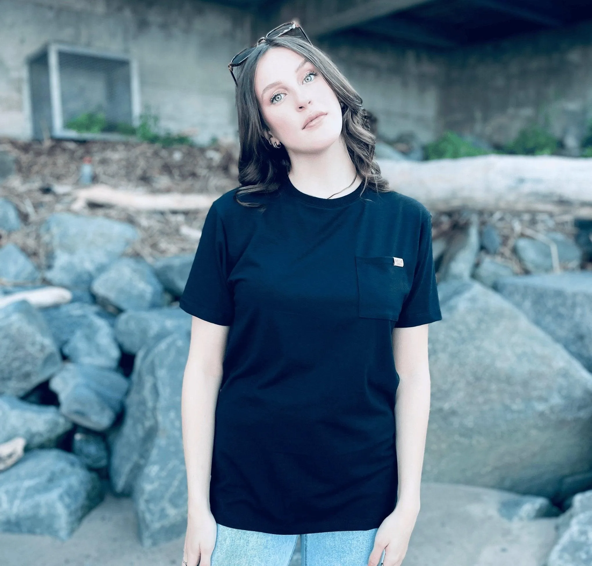 T-shirt Bambou Basic Noir