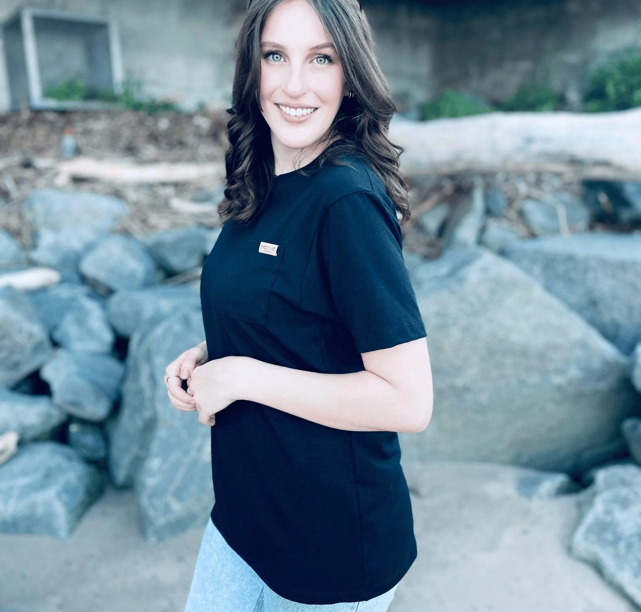T-shirt Bambou Basic Noir