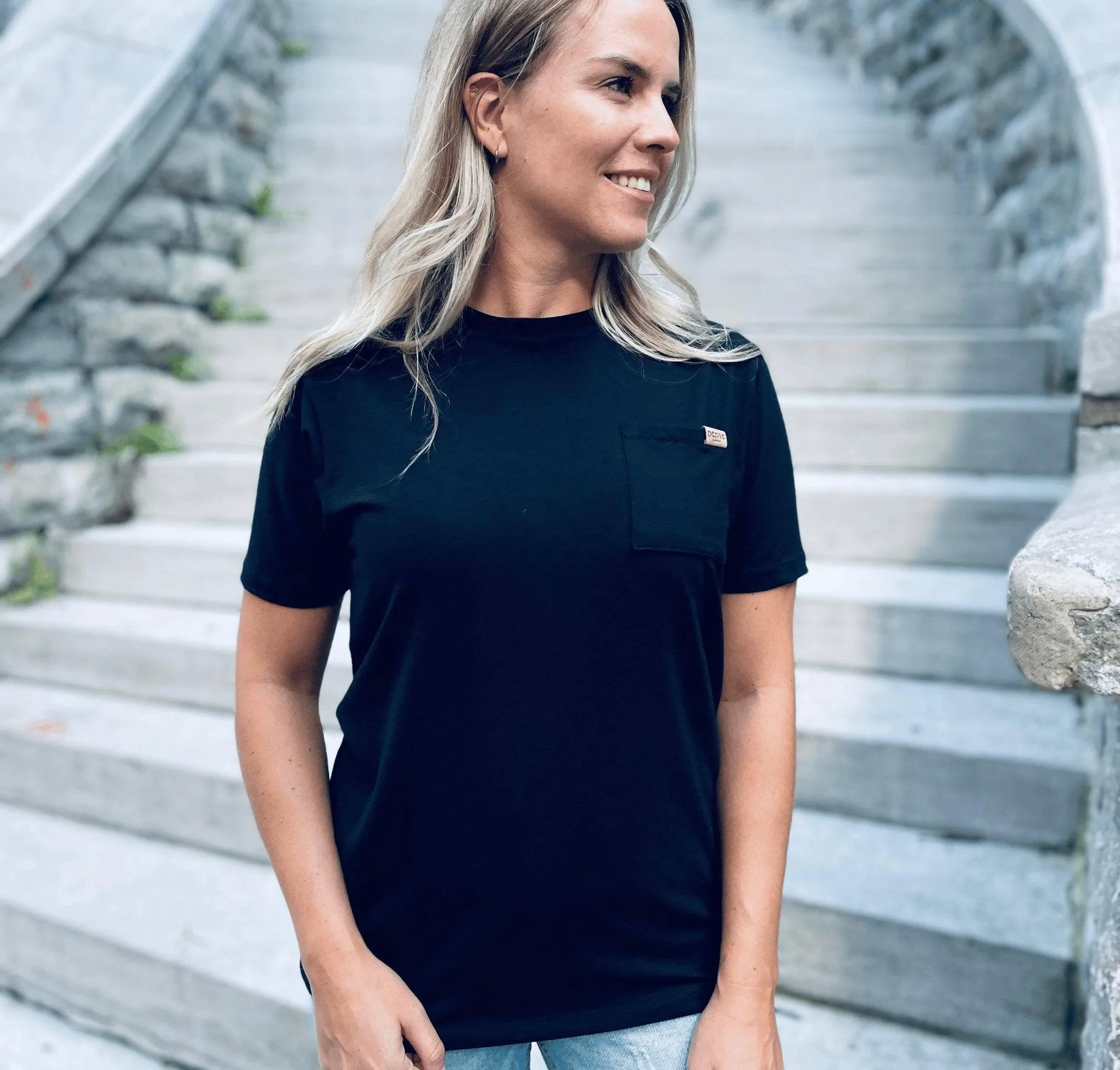 T-shirt Bambou Basic Noir