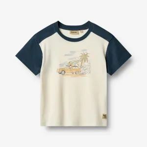T-Shirt S/S Vincent - ivory