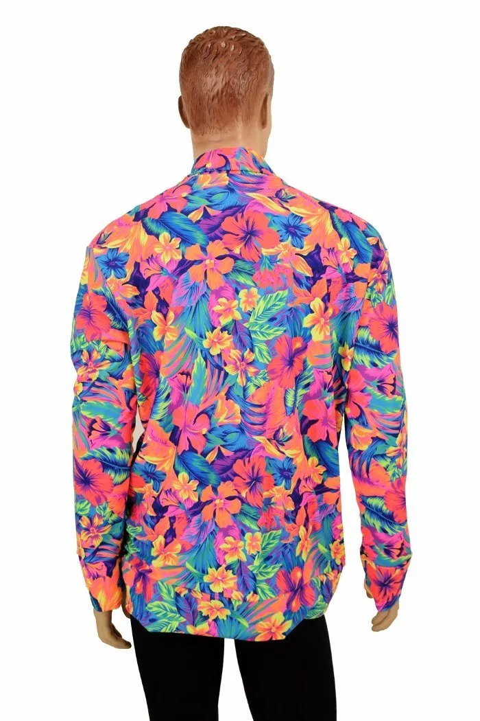 Tahitian Floral "Not a Cardigan"