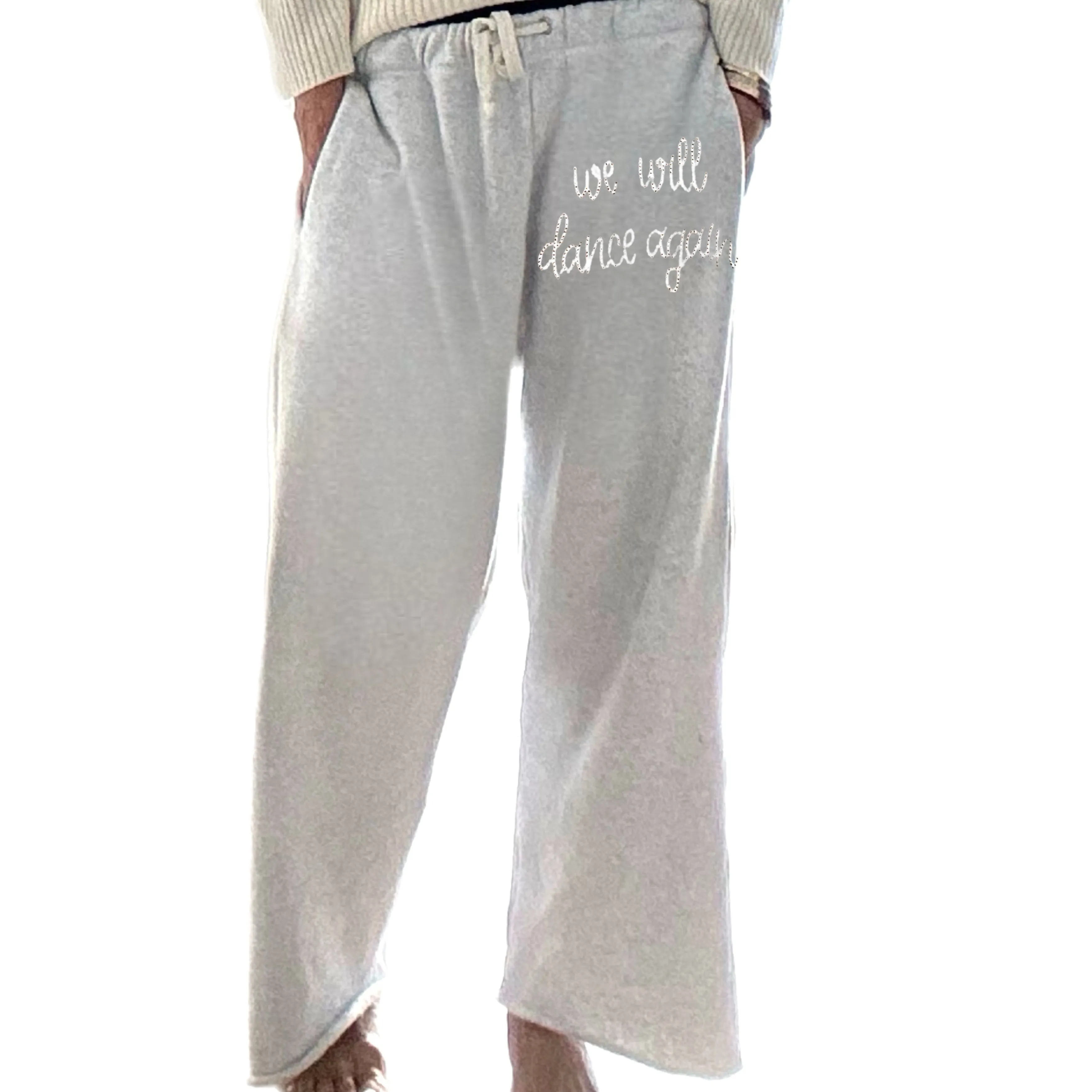 We Will Dance Again Crystal Sweatpants