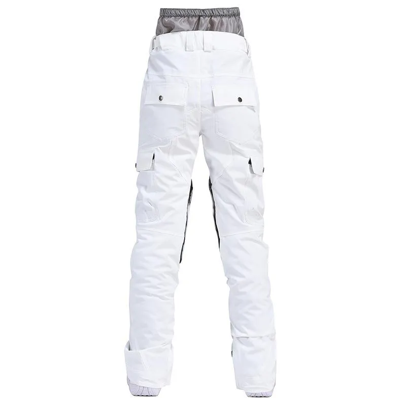 Women's Chic Insulated Waterproof Winter Snowboard Ski Bib Pants - US Promotion