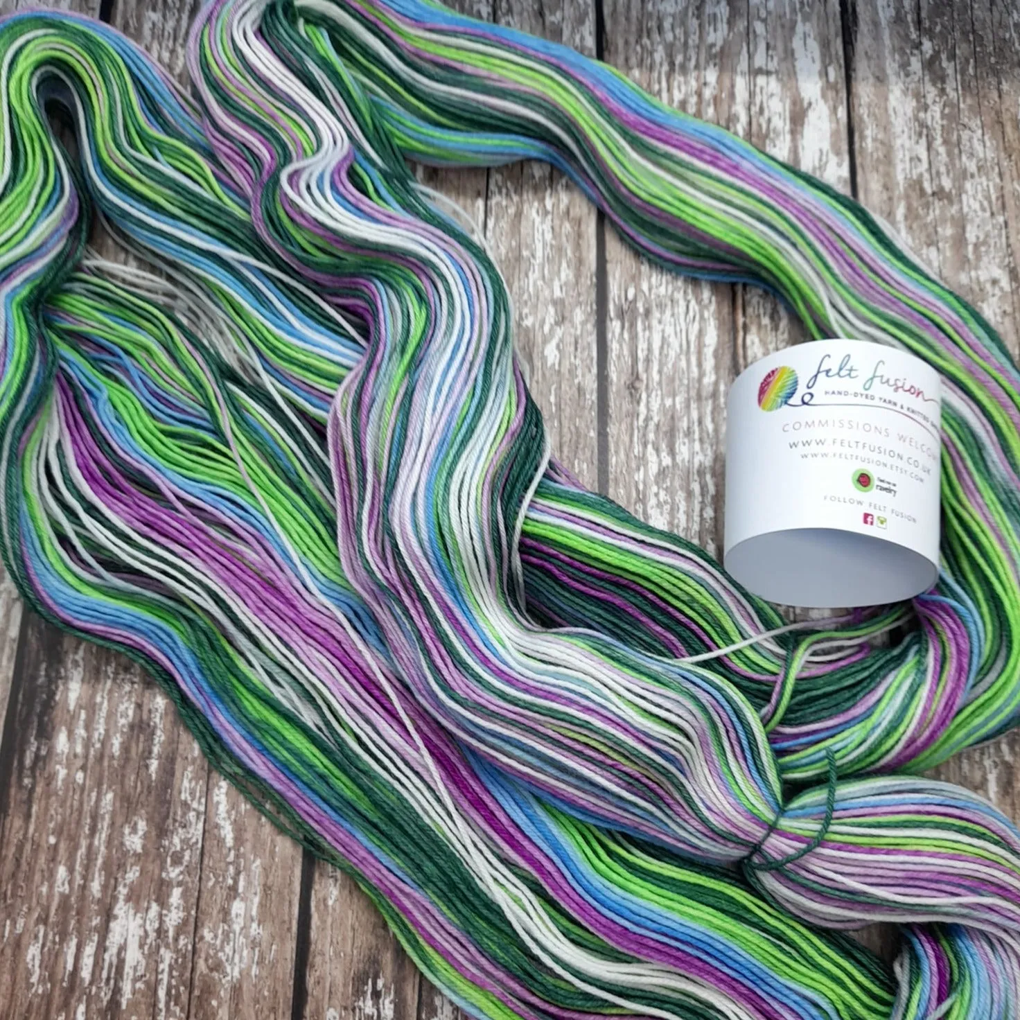 Yorkshire Moors Hand Dyed Sock Yarn